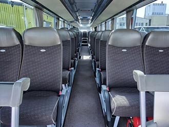 Coach for rent Neoplan - inside